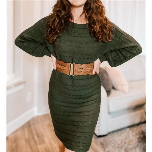 Womens wide elastic waist belt stretchy vintage retro fashion cinch belt for dre - Picture 5 of 8